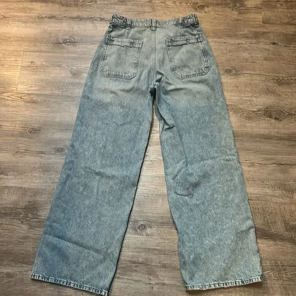 Free People Palmer Cuffed Jeans 28 We the free FP LaLa Land - Picture 4 of 13